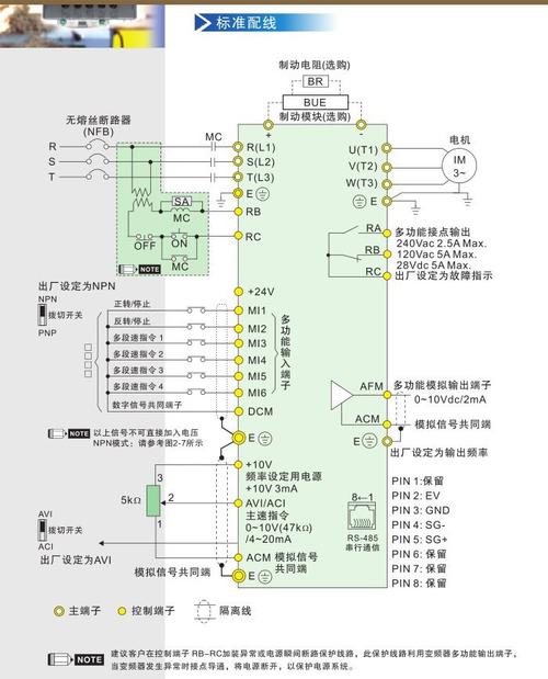 臺(tái)達(dá)變頻器接線圖實(shí)物圖，臺(tái)達(dá)變頻器接線圖大全 端子